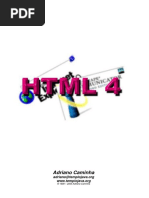 CAMINHA, Adriano. HTML 4