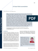 Pathophysiology of Tissue Fluid Accumulation in Inflammation