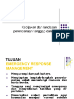 EMERGENCY RESPONSE MANAGEMENT