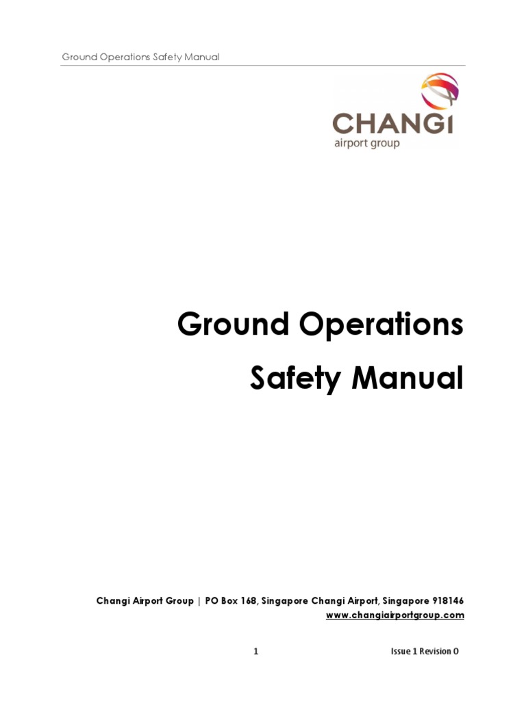 Ground Operation Manual PDF PDF Risk Management