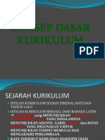 5 Pengertian Konsep Dasar Kurikulum