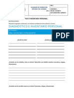 Diagnóstico e Inventario Personal PDF