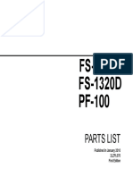 FS-1120D-1320D-PF-100 Manual de Partes