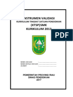 FORMAT INSTRUMEN VALIDASI