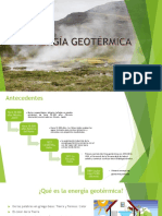 Orígenes y usos de la energía geotérmica