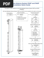 Flexi Multiradio Antenna System FAGP Installation Quick Guide