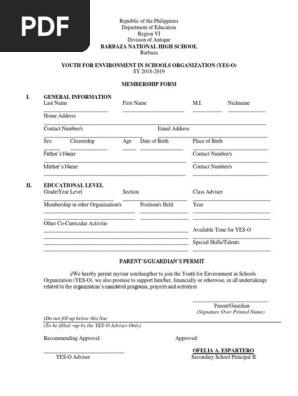 Membership Form