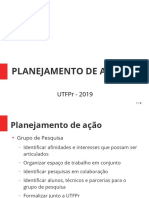 Estrategia de Ação - Grupo de Pesquisa e Revista