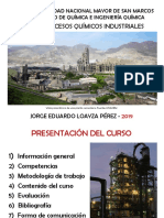 Pqi - 2019 - Capitulo 1 - Procesos Quimicos Industriales y Procesos Industriales Sostenibles