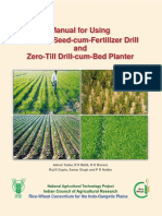 Manual For Using Zero-Till Seed-cum-Fertilizer Drill and Zero-Till Drill-cum-Bed Planter