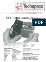 ECS 1 MiniRotatingScanner