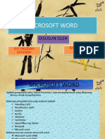 Microsoft Word: Disusun Oleh