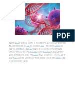 Disease Range Major Mutation DNA Gene Chromosome Chromosomes Acquired Genes Randomly