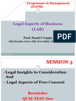 Legal Aspects of Business (LAB) : Prof. Parul V Gupta