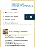 TM01 - Introduction and Overview of Manufacturing