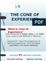 Lesson 5: The Cone of Experience