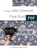 Youtube Channel Free Guide