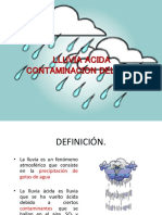 Lluvia ácida: causas, efectos y relación con la minería