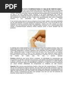 A Dificuldade Em Compreender o Criador Trinitário