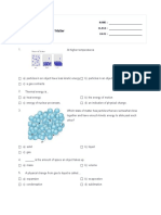 Kinetic Theory of Matter