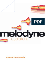 Manual Melodyne Assistant 1.0 Spanish
