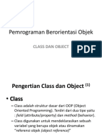 TM-4 Class Object Dan Method