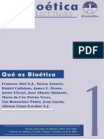 Asnariz Teresa de Que Hablamos Cuando Hablamos de Bioetica PDF