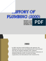 GROUP D History of Plumbing (2000s)