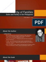 An Anarchy of Families: State and Family in The Philippines