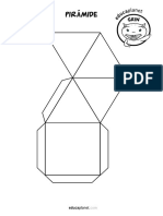 Figuras Geometricas 3d Papel Corta Desarrollo PDF