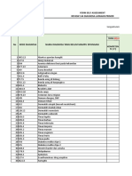 Form Self Assessment Review 144 Diagnosa Layanan Primer