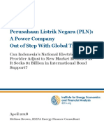 PLN A Power Company Out of Step With Global Trends April 2018
