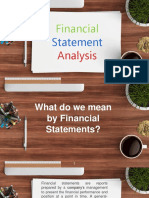 Financial: Statement