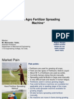 Solid Agro Fertilizer Spreading Machine: Mentor