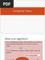 Complexity Theory