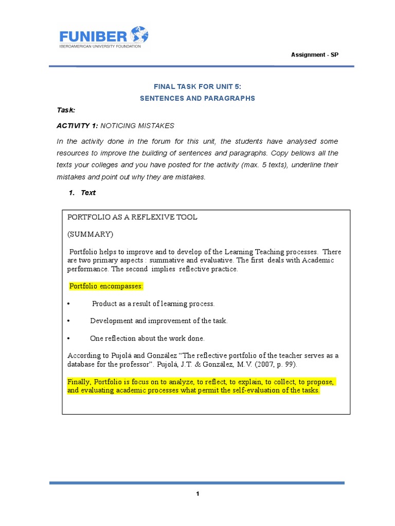 ID030 SP Eng - Trabajo Unit 5 | PDF | Second Language | Second Language ...
