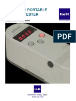 Handheld Portable Friction Tester: Heidon 94ai Tribometer