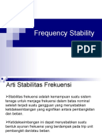 Stability Frequency