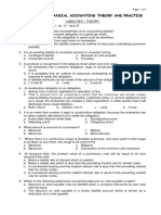 Current Liabilities Theory