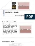 Engineering Tribology: Fundamentals of Contact Between Solids