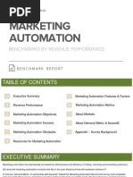 Marketing Automation Benchmark Report