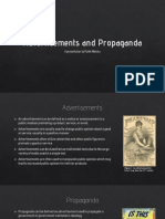 Adverisements and Propaganda