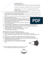 Area Related To Circles Worksheet - 2019 W