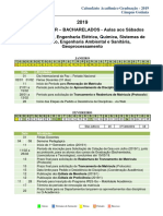 Calendário Gyn Cursos Superiores 2019