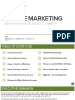 Mobile Marketing Benchmark Report