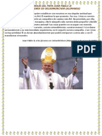 Mensaje Del Papa Juan Pablo II