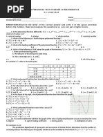 2nd Periodical Test in Math 10