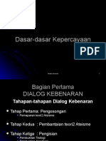 Dasar Dasar Kepercayaan