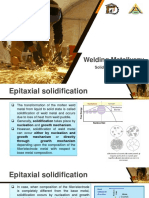 8 - Solidification of Weld Metal