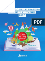Catálogo de Literatura Infantil y Juvenil 2020: Leer es una fiesta